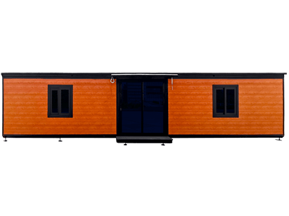40 FT 3 - Bedroom Prefab Modular Home – Off - Grid Folding House with Kitchen & Electric Setup | SKU: S020940FT - Prefab Modular Home | 40FT Off - Grid Container House with | Sold by Uncle Wiener's Wholesale