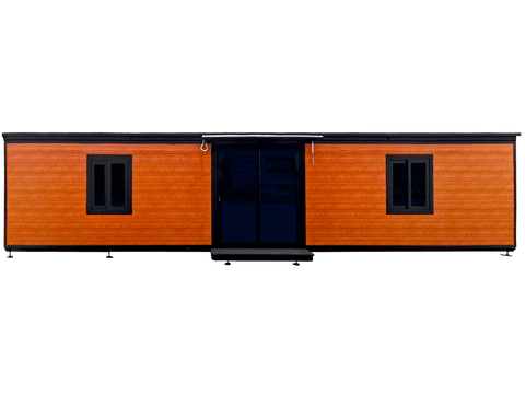 40 FT 3 - Bedroom Prefab Modular Home – Off - Grid Folding House with Kitchen & Electric Setup | SKU: S020940FT - Prefab Modular Home | 40FT Off - Grid Container House with | Sold by Uncle Wiener's Wholesale