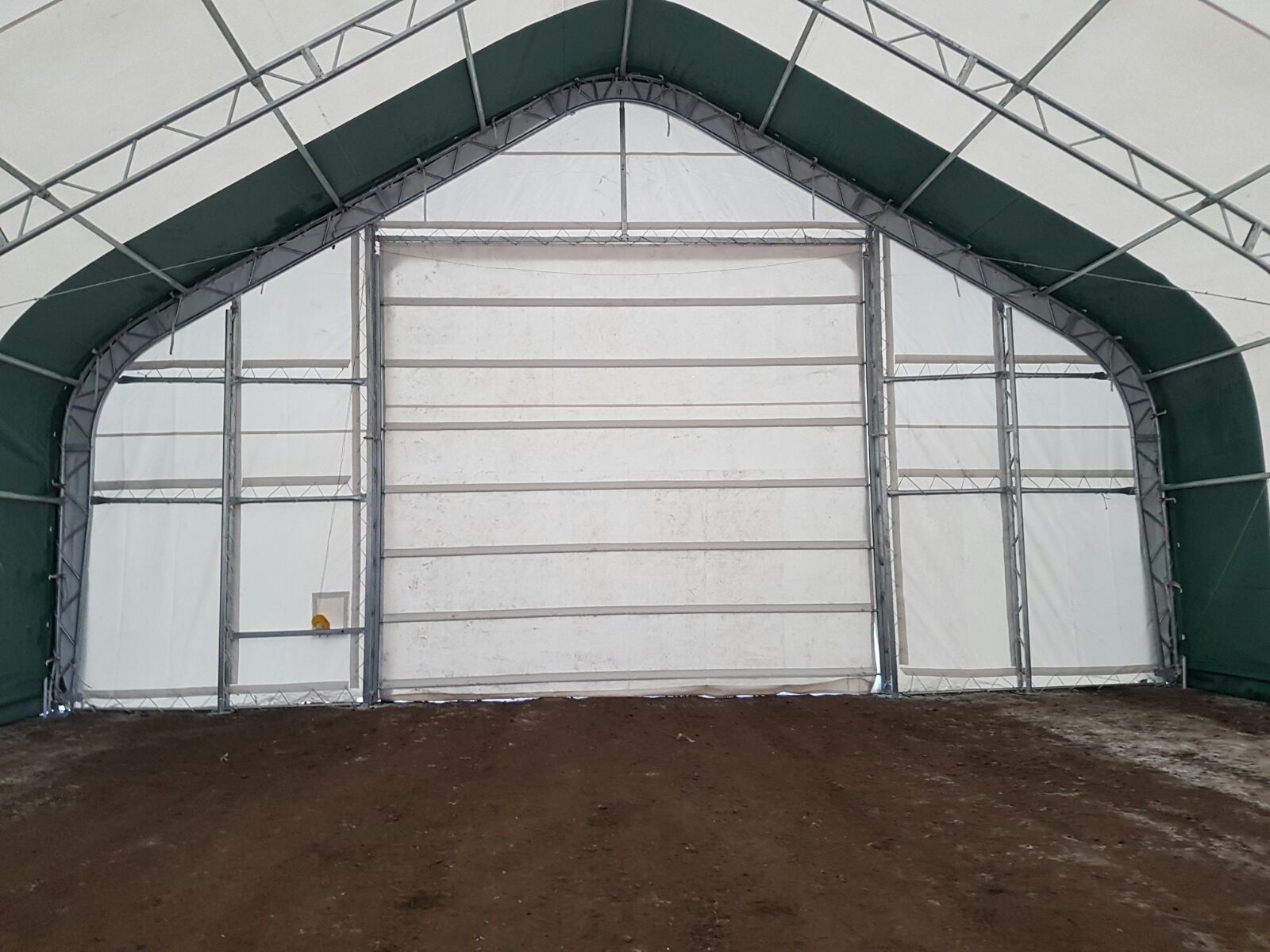 40′ WIDE DOUBLE TRUSS STORAGE BUILDINGS - with Standard 40X60X23 14.5 OZ PVC | Sold by Uncle Wiener's Wholesale