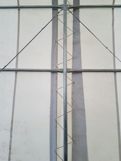 40′ WIDE DOUBLE TRUSS STORAGE BUILDINGS - with Standard 40X60X23 14.5 OZ PVC | Sold by Uncle Wiener's Wholesale