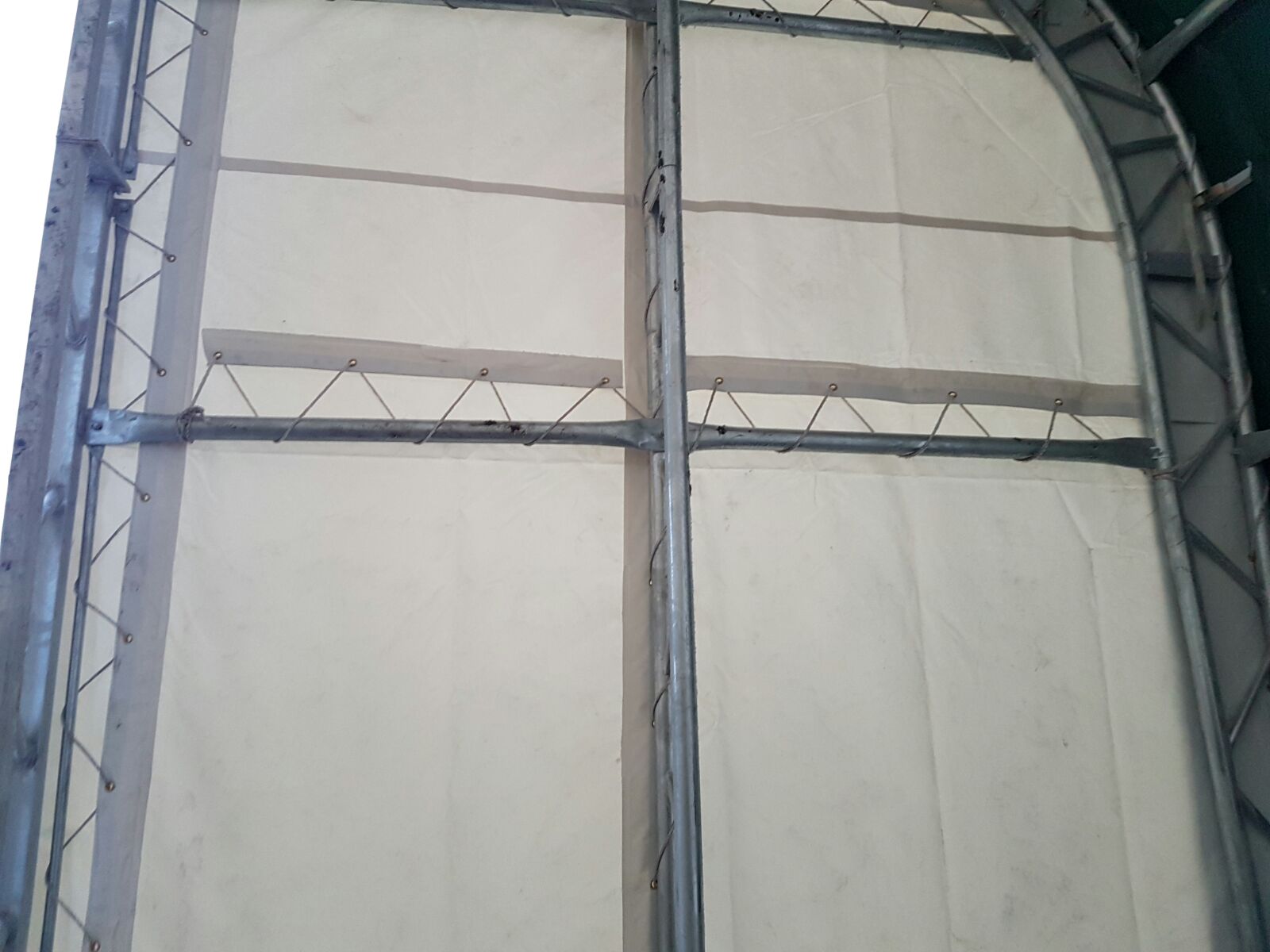 40′ WIDE DOUBLE TRUSS STORAGE BUILDINGS - with Standard 40X60X23 14.5 OZ PVC | Sold by Uncle Wiener's Wholesale