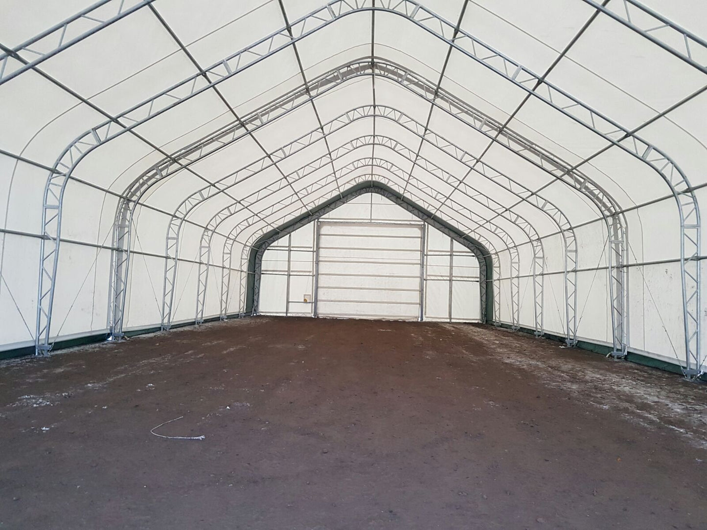 40′ WIDE DOUBLE TRUSS STORAGE BUILDINGS - with Standard 40X60X23 14.5 OZ PVC | Sold by Uncle Wiener's Wholesale
