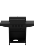 40,000 BTU Gas BBQ Grill – Outdoor Propane Barbecue with Cast Iron Grates | Model EQB40BA - with | Sold by Uncle Wiener's Wholesale