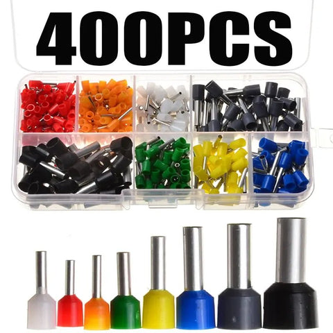 400pcs 22 - 10AWG Wire Crimp Terminals Connector Set CZ0100271 - with | Sold by Uncle Wiener's Wholesale