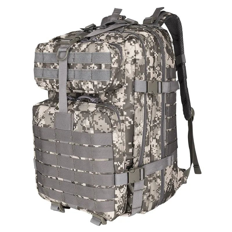 40L Tactical MOLLE Backpack ACU Woodlands – Military Army Outdoor Hiking Camping Pack - with ACU (Army Combat Uniform Camo) | Sold by Uncle Wiener's Wholesale