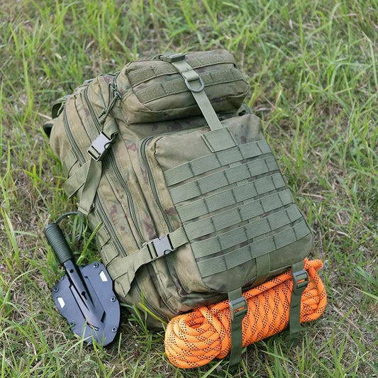 40L Tactical MOLLE Backpack ACU Woodlands – Military Army Outdoor Hiking Camping Pack - with A - TACS Camo | Sold by Uncle Wiener's Wholesale