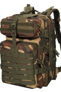 40L Tactical MOLLE Backpack ACU Woodlands – Military Army Outdoor Hiking Camping Pack - with Woodlands Camo | Sold by Uncle Wiener's Wholesale