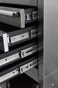 41 - Inch 14 - Drawer Stainless Steel Tool Bench with 5” Locking Casters – TB4118S - with | Sold by Uncle Wiener's Wholesale