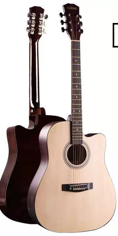 Acoustic Guitar Beginner Student Set – 41", 38" & 34" Full-Size & Fractional Guitars GTAR