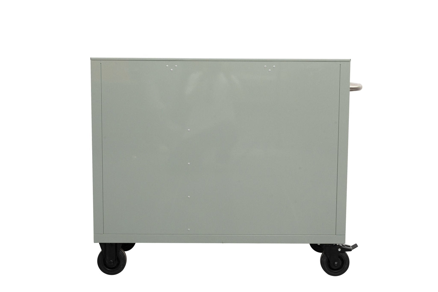 42" 9 - Drawer Rolling Tool Bench – Heavy - Duty Garage Storage Cabinet in Matte Black Finish - with Dark Blue | Sold by Uncle Wiener's Wholesale