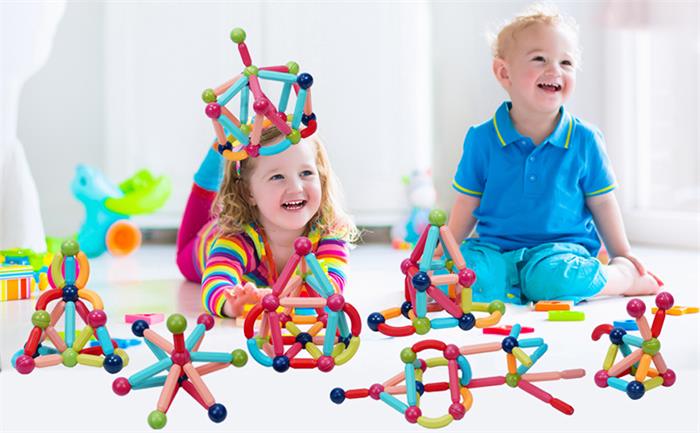 42PCS Magnetic Building Blocks Set Kids DIY Construction Educational Toy CPS275857 - with | Sold by Uncle Wiener's Wholesale
