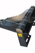 45″ Skid Steer Stump Bucket Wrecker – Universal Quick - Attach, Bolt - On Cutting Teeth | SKU SSB45S - with | Sold by Uncle Wiener's Wholesale