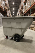 450L Rolling Dump Bin Tilt Truck – Heavy - Duty Recycling & Garbage Cart with Wheels (Model BL216) - with | Sold by Uncle Wiener's Wholesale