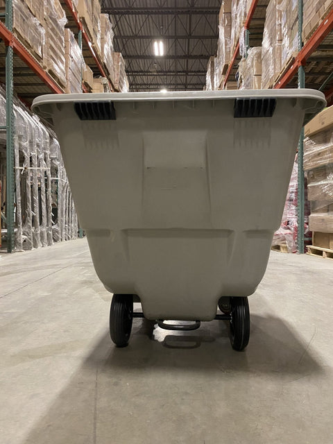 450L Rolling Dump Bin Tilt Truck – Heavy - Duty Recycling & Garbage Cart with Wheels (Model BL216) - with | Sold by Uncle Wiener's Wholesale