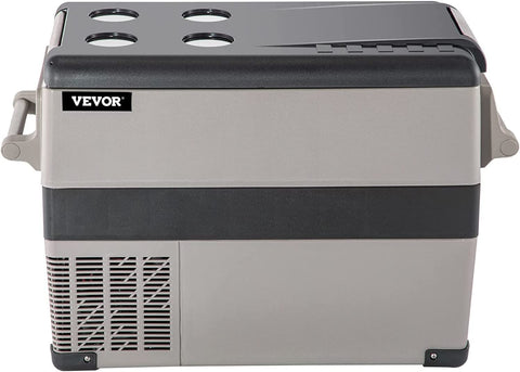 45L Portable Car Refrigerator Freezer – LG Compressor, 12V/110V Dual Zone RV Fridge 448423 - with | Sold by Uncle Wiener's Wholesale