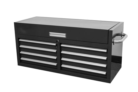 46" Heavy - Duty 8 - Drawer Upper Tool Chest – Steel Workshop Storage Cabinet - with 46" Upper Tool Chest – Gray | Sold by Uncle Wiener's Wholesale