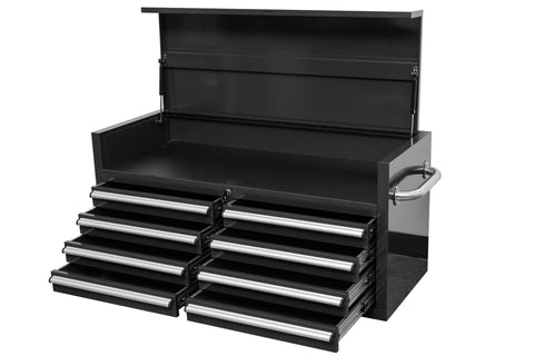 46" Heavy - Duty 8 - Drawer Upper Tool Chest – Steel Workshop Storage Cabinet - with 46" Upper Tool Chest – Gray | Sold by Uncle Wiener's Wholesale