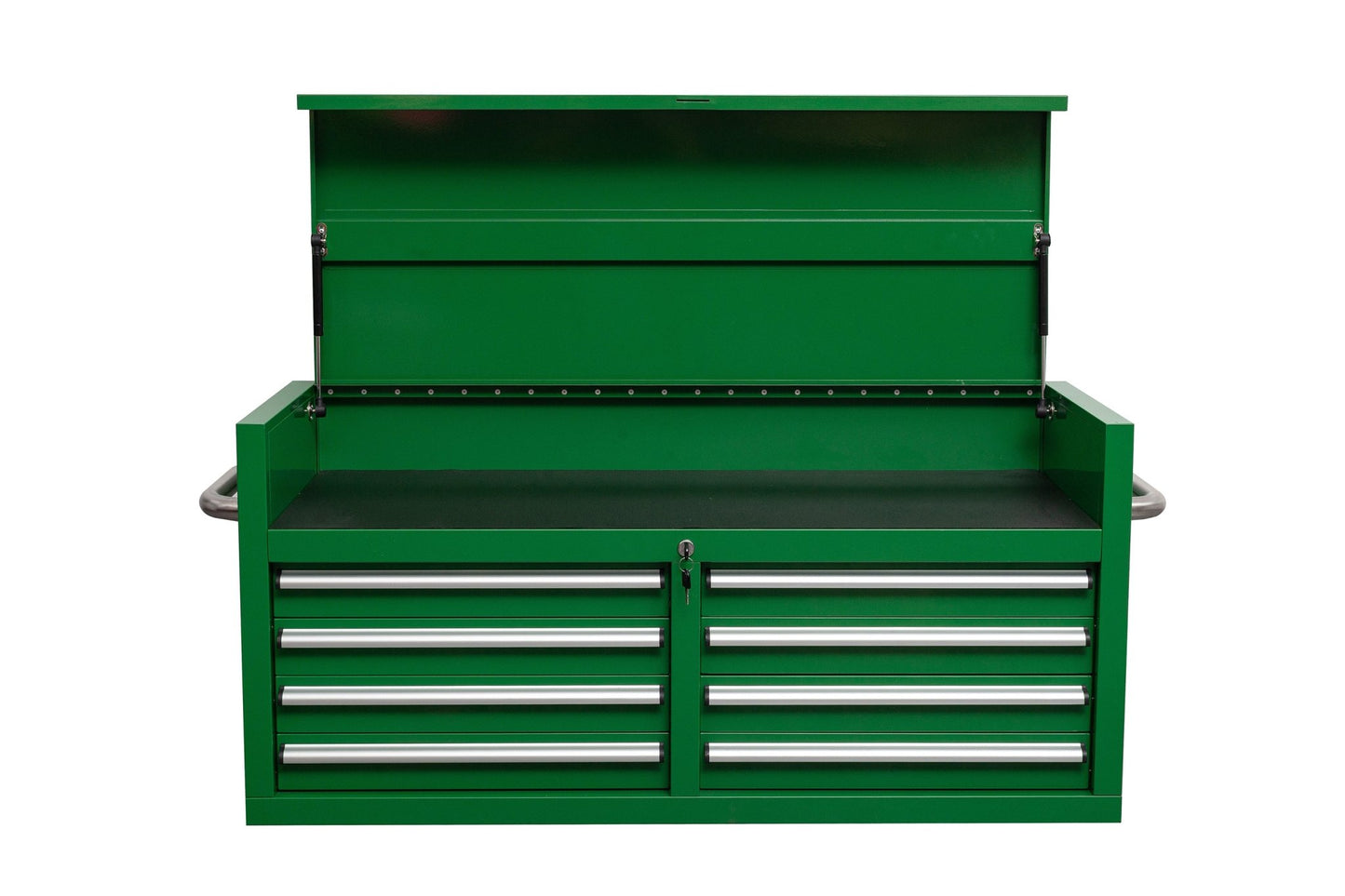 46" Heavy - Duty 8 - Drawer Upper Tool Chest – Steel Workshop Storage Cabinet - with 46" Upper Tool Chest – Emerald Green | Sold by Uncle Wiener's Wholesale