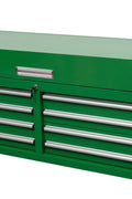 46" Heavy - Duty 8 - Drawer Upper Tool Chest – Steel Workshop Storage Cabinet - with 46" Upper Tool Chest – Emerald Green | Sold by Uncle Wiener's Wholesale