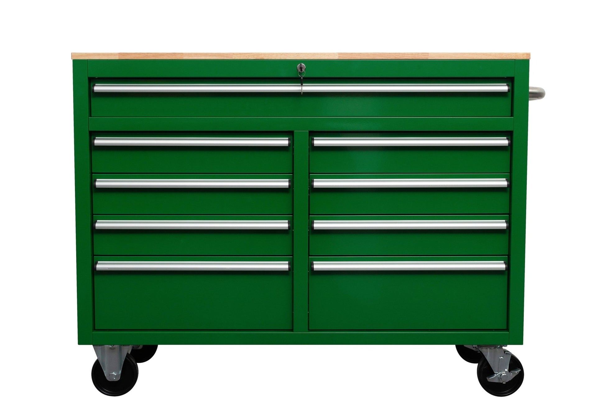 46" Rolling Tool Workbench – Heavy - Duty Mobile Storage Cabinet with 9 Drawers - with White | Sold by Uncle Wiener's Wholesale