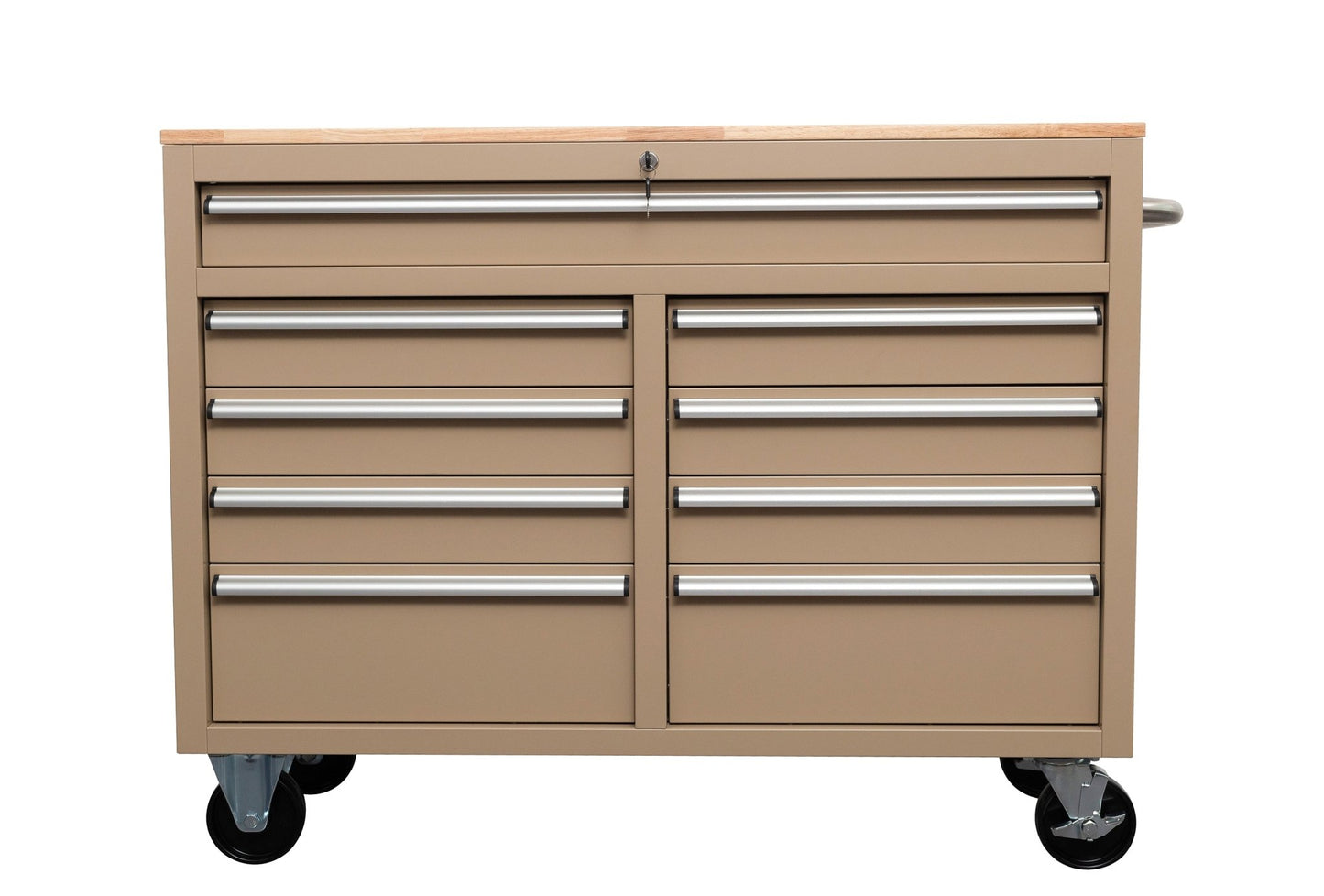 46" Rolling Tool Workbench – Heavy - Duty Mobile Storage Cabinet with 9 Drawers - with White | Sold by Uncle Wiener's Wholesale