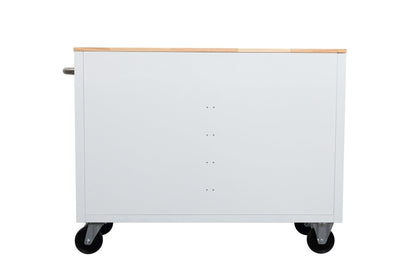 46" Rolling Tool Workbench – Heavy - Duty Mobile Storage Cabinet with 9 Drawers - with Desert Sand | Sold by Uncle Wiener's Wholesale