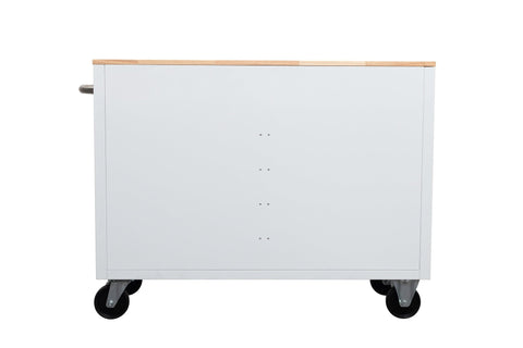46" Rolling Tool Workbench – Heavy - Duty Mobile Storage Cabinet with 9 Drawers - with Desert Sand | Sold by Uncle Wiener's Wholesale