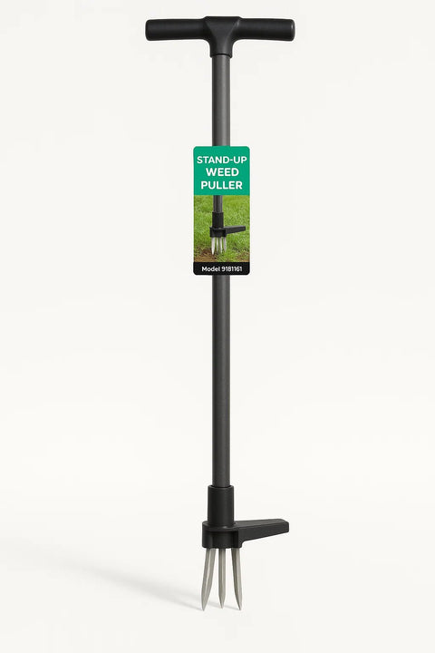 46" Stand - Up Weed Puller Tool – Heavy - Duty No - Bend Garden Weed Remover | Model 9161151 - with | Sold by Uncle Wiener's Wholesale