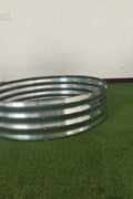 47" Round Metal Raised Garden Bed – Galvanized Steel Circular Planter for Vegetables & Flowers 929523 - with | Sold by Uncle Wiener's Wholesale