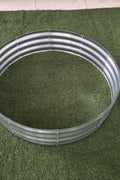 47" Round Metal Raised Garden Bed – Galvanized Steel Circular Planter for Vegetables & Flowers 929523 - with | Sold by Uncle Wiener's Wholesale