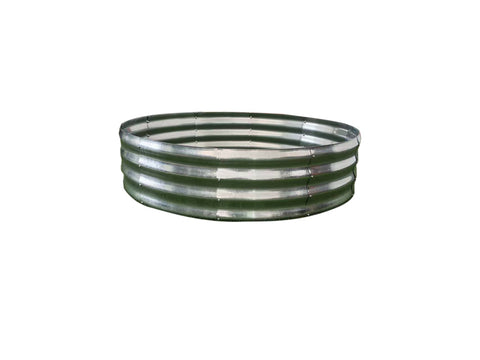 47" Round Metal Raised Garden Bed – Galvanized Steel Circular Planter for Vegetables & Flowers 929523 - with | Sold by Uncle Wiener's Wholesale