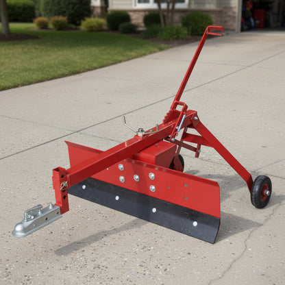 48″ ATV Grader Blade with 180° Rotating Blade & Replaceable Edge – 50mm Ball Hitch Model CNJATVGB4 - with | Sold by Uncle Wiener's Wholesale