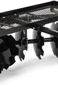 48″ Economy ATV Disc Harrow with 8 Blades & 50mm Ball Hitch – Lightweight Welded Frame Model CNJATVDH - with | Sold by Uncle Wiener's Wholesale