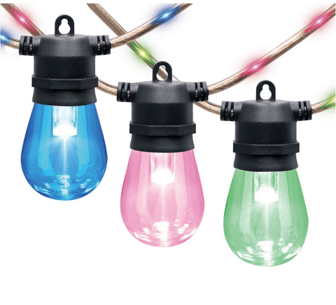 48 FT 15 RGB Bulb String Light – Wedding & Event Lighting 9106554 - with | Sold by Uncle Wiener's Wholesale