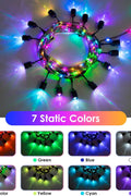 48 FT 15 Solar RGB Bulb String Light – Wedding & Outdoor Décor 910650 - with | Sold by Uncle Wiener's Wholesale