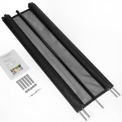 48 FT Removable Pool Fence Kit with 4 Panels, 4 ft Height Child & Pet Safety Barrier Teslin PVC Mesh PF0448 - with | Sold by Uncle Wiener's Wholesale