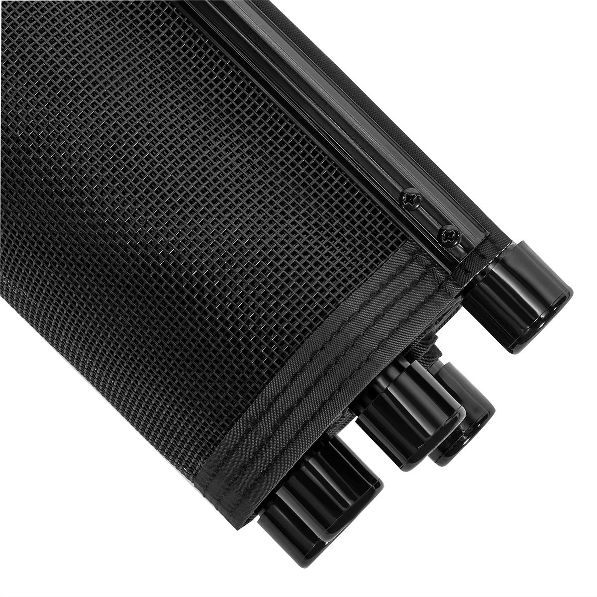 48 FT Removable Pool Fence Kit with 4 Panels, 4 ft Height Child & Pet Safety Barrier Teslin PVC Mesh PF0448 - with | Sold by Uncle Wiener's Wholesale