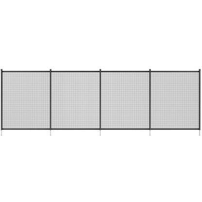 48 FT Removable Pool Fence Kit with 4 Panels, 4 ft Height Child & Pet Safety Barrier Teslin PVC Mesh PF0448 - with | Sold by Uncle Wiener's Wholesale