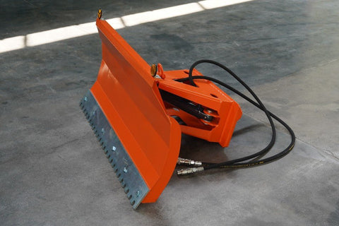 48" Hydraulic Dozer Blade – Heavy - Duty Grading Attachment for Mini Skid Steer | SKU: 1227536 - with | Sold by Uncle Wiener's Wholesale