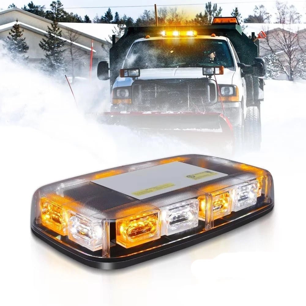 48 LED Magnetic Roof Top Strobe Light Bar 16 Flash Modes IP67 12-24V 48LEDR - with | Sold by Uncle Wiener's Wholesale