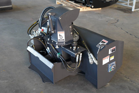 48" Mini Skid Steer Snow Blower Attachment – Hydraulic Drive – Heavy Duty Winter Attachment MSS120SS - with | Sold by Uncle Wiener's Wholesale