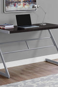 48″ Z‑Leg Computer Desk – Rustic Industrial Style Modern Office Furniture K737D - with Rustic & Black Base | Sold by Uncle Wiener's Wholesale