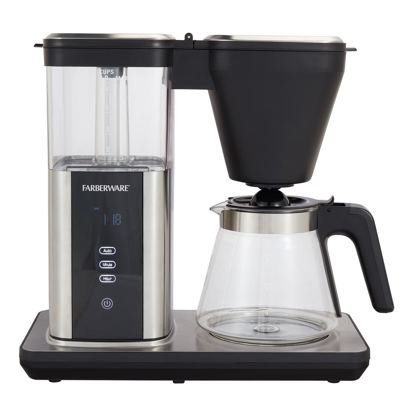 Farberware 9-Cup High Temperature Drip Coffee Maker – 1.35L Capacity, Black 4897074552711