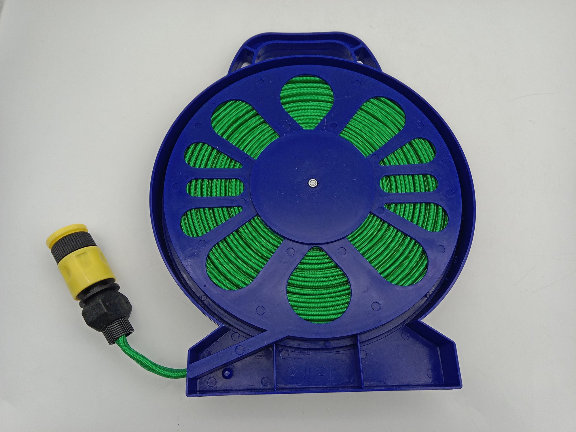 49 FT Garden Hose Reel Set with Spray Nozzle Portable Water Hose Storage G0296C - with | Sold by Uncle Wiener's Wholesale
