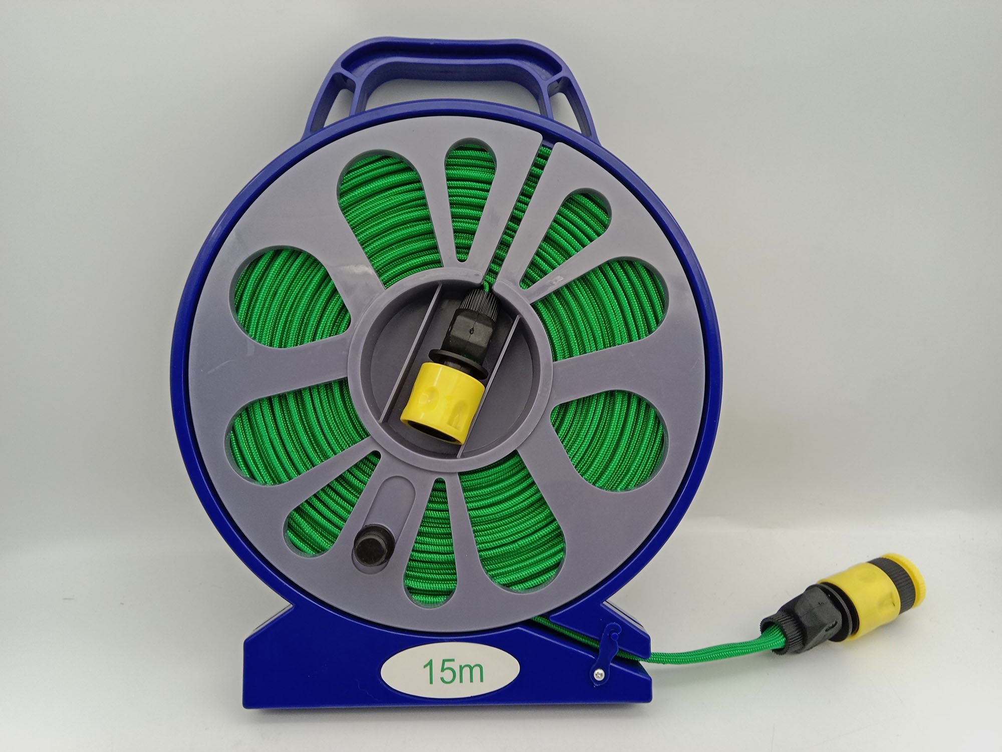49 FT Garden Hose Reel Set with Spray Nozzle Portable Water Hose Storage G0296C - with | Sold by Uncle Wiener's Wholesale