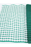 4x50 FT Plastic Snow Fence – Green & Orange Wind/Safety Barrier | 57WF5 / 57WF6 - with Green Fence | Sold by Uncle Wiener's Wholesale