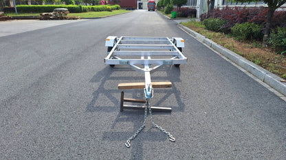 4x8 FT Folding Aluminum Utility Trailer – Lightweight, Rust-Resistant ATV Hauler | 1400 LB GVWR | Model 90158AL1 - General Equipment with | Sold by Uncle Wiener's Wholesale