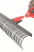 5 FT & 6 FT Landscape Rake – 3 - Point Hitch Tractor Attachment for Gravel & Yard Work | Model 712955 - with 6 Ft Landscape Rake LR8 | Sold by Uncle Wiener's Wholesale