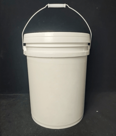 5 Gallon Round Bucket with Lid Set – Heavy - Duty, Iron Handle – SKU: 0254812 - with | Sold by Uncle Wiener's Wholesale