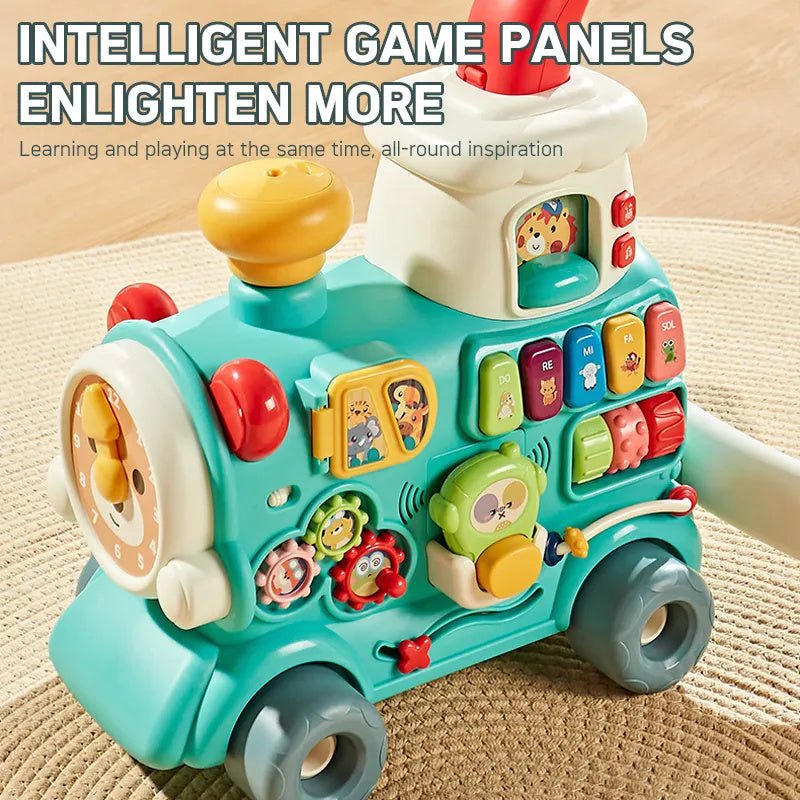 5 - in - 1 Baby Sensory Activity Toy Montessori Learning Board Motor Skills Toy CPS308308 - with | Sold by Uncle Wiener's Wholesale